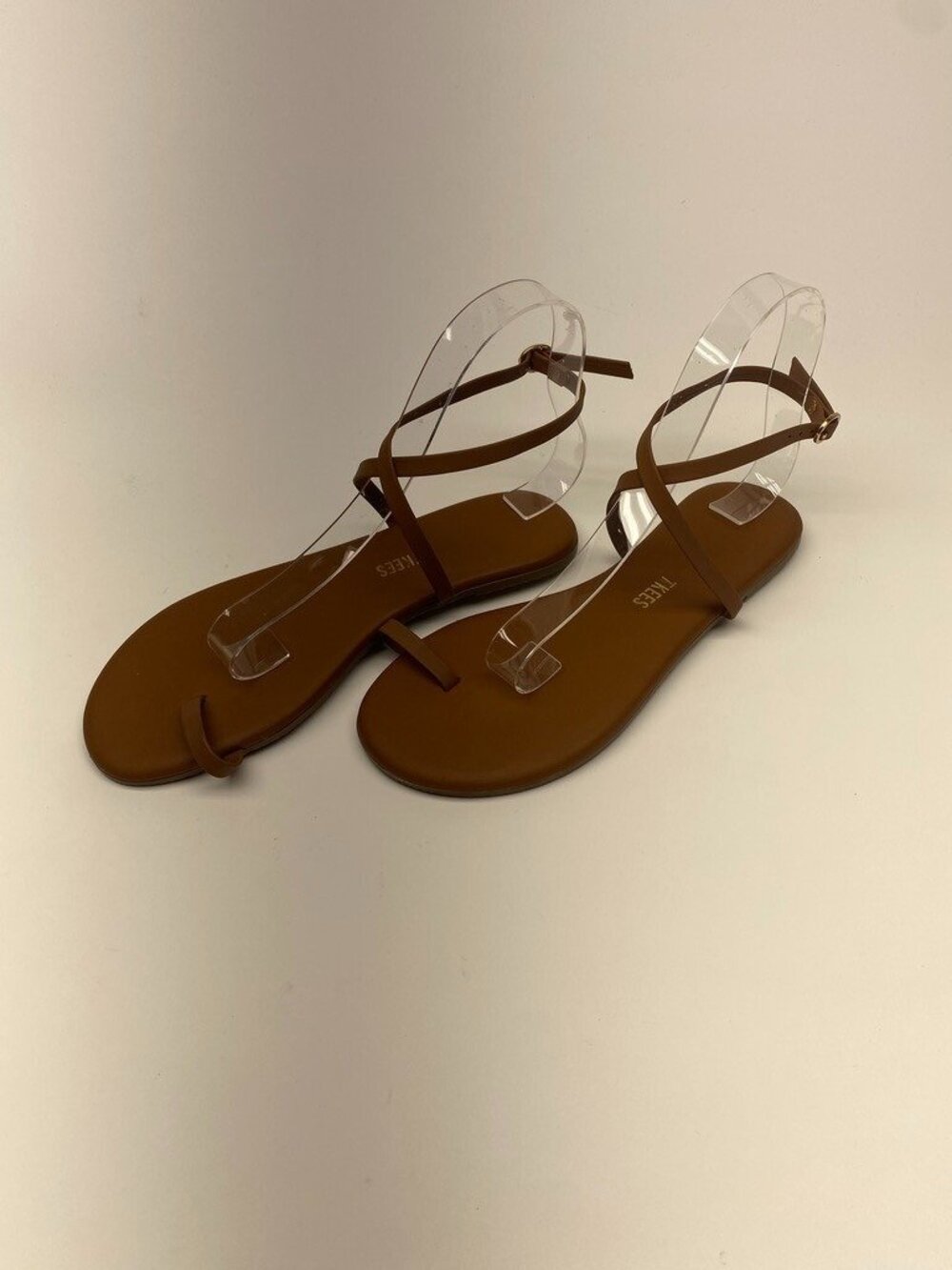 Tkees Womens Phoebe Brown Heatwave Strap Sandal S 7